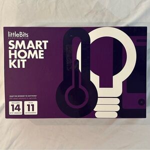 LittleBits Smart Home Kit 14 Bits Modules Magnets DIY IFTTT Ready Smart Solution